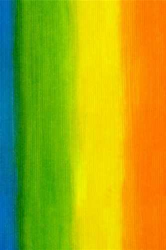 Kraft Wit Geschenkpapier Rainbow 60gr 50cm x 250meter