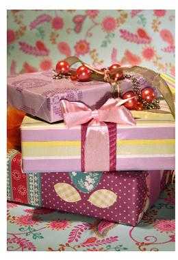 Inpakpapier Coated Mat Goud 30 cm x 200meter