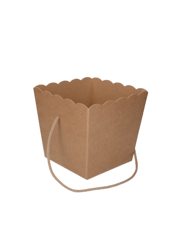 Geschenkdoos Korf Dudley Naturel Met Koord 15x15x18cm 10stuks