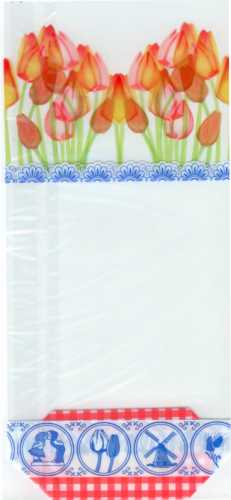 Cellofaan Zakjes Holland & Tulp 10x4x22cm 100stuks