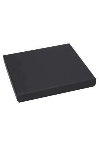 Luxe Geschenkdoosje 1400gr Sydney Zwart Mat 20.6x20.6x2.5cm 10stuks