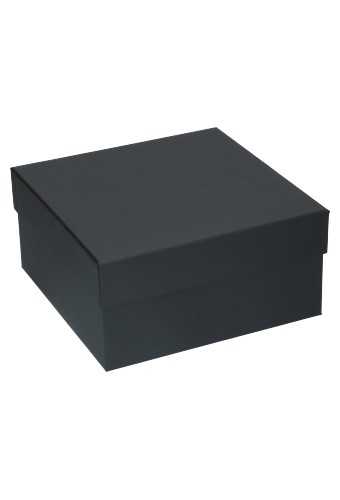 LUXE KANT & KLARE Volos Flowerbox Zwart Vierkant 20x20x12.5cm 1stuks