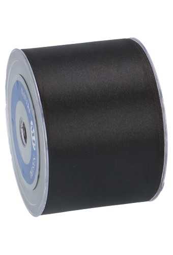 Satijn Lint Extra Breed 70mm x 25 meter Zwart Satijn Lint Extra Breed 70mm x 25 meter Zwart