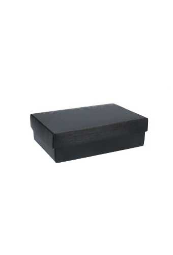 Luxe Kadodoosje & Deksel Bruno Zwart 13x9x3.5cm 300gr 10stuks