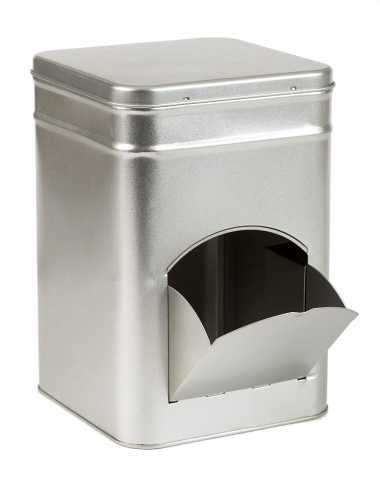 Blikken Blanco Dispenser 14.5x14.5x21.4cm 4stuks