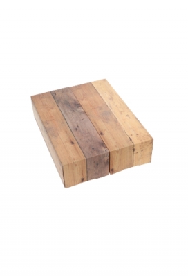 Luxe Wijndozen 2-Fles Hout 32.5x17x7.8cm 10stuks