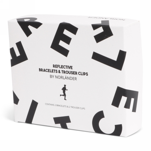Norlander Set Van 2 Reflecterende Armbanden En Broek clips 12.5x10.5x3