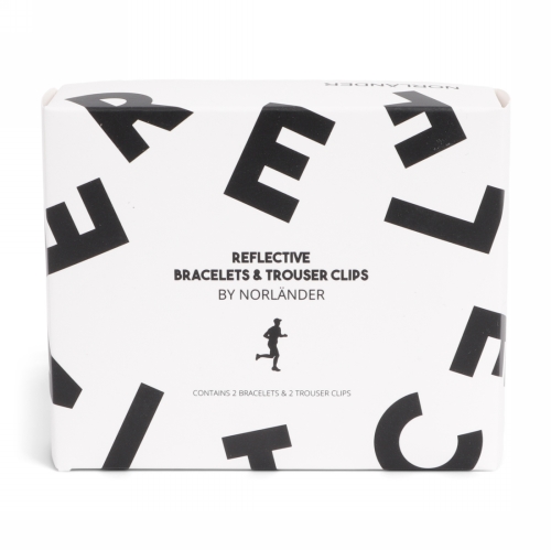 Norlander Set Van 2 Reflecterende Armbanden En Broek clips 12.5x10.5x3