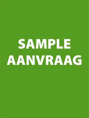 Sample aanvraag inclusief verzendkosten