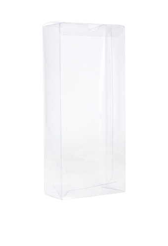 Transparant Kadodoosje Rechthoekig Flesje PVC 11x5.5x25cm 10stuks