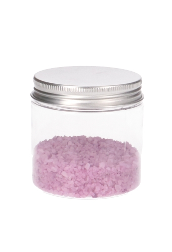 Plastic Potje Met Zilveren Schroefdeksel 7x7cm inhoud 200ml 6stuks