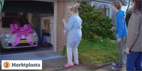 Megastrik Autostrik Toronto Fuchsia 86x103cm