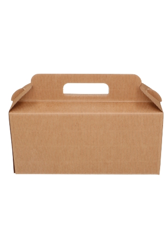 Geschenkdoos Flesjes 3 Dozza Rib Naturel 25x8x12cm 10stuks