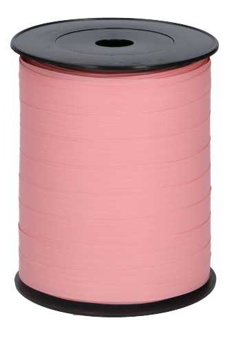 Paperlook Krullint Licht Roze 10mm x 250 meter