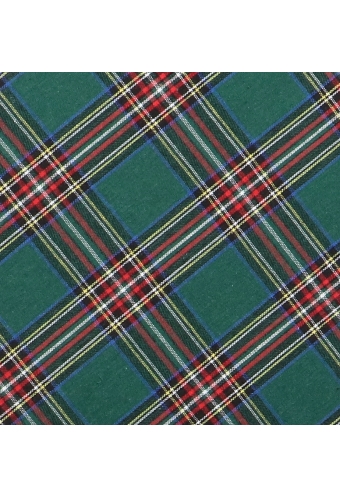 LUXE KANT & KLARE Flowerbox Latemar Schotse Ruit Groen Rond Set 3st