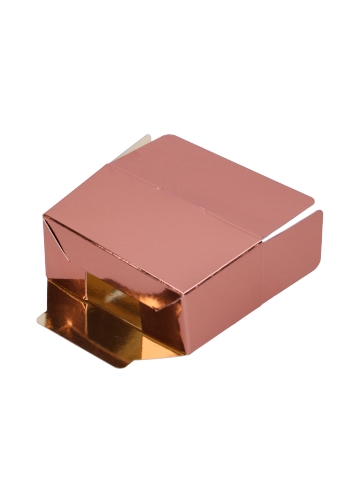 Bonbondoosjes Metallic Oud Roze Nera 125 gram 9.2x3.8x5cm 25stuks