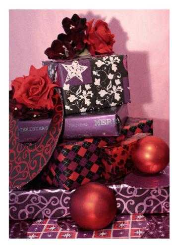 Kerstpapier Bruin Kraft Uni Goud 50cm x 250meter