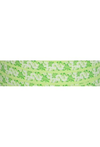 Krullint Flowers Groen 10mm x 250 meter