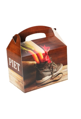 Draagdoos Sinterklaas Gevulde Schoentje 17.3x11.4x12.3cm 25stuks