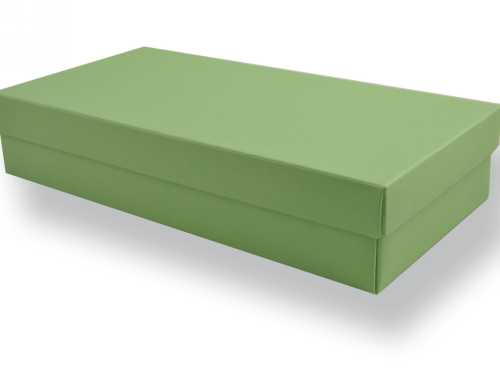 Geschenkdoos 10.7x21.7x4.5cm Ivo Mat Groen 50stuks