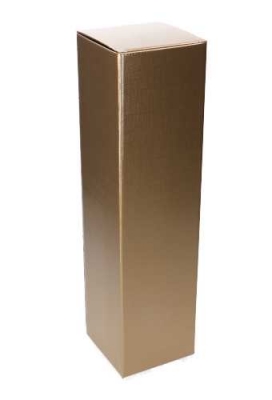 Luxe Wijndozen Vigo Goud Magnum 11.5x11.5x43cm 1fles 1.5liter 20stuks