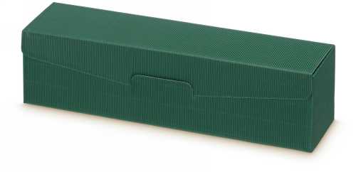 Wijndoos Modern Groen 38x9x9cm 1fles Liggend 50stuks