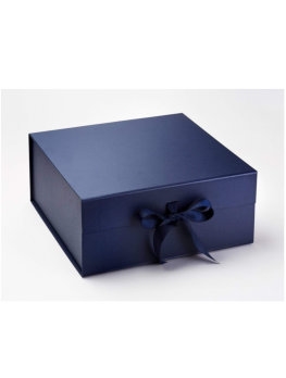 Luxueuze Magneetdozen Diamond & Satijn Navy 33x33.5x14.5cm 12stuks