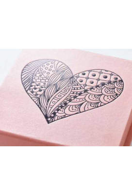 Luxueuze Magneetdozen Diamond & Satijn Roze Gold 9.5x11x4.5cm 12st