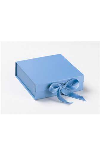 Luxueuze Magneetdozen Diamond & Satijn Blue Mat 20.5x21.5x6cm 12stuks