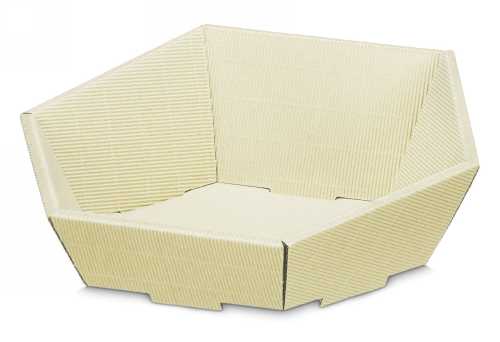 Geschenkdoos Korf Modern Creme Klein 29x27x6-10.5cm 25stuks