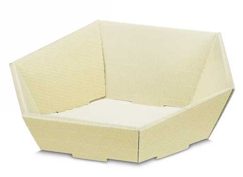 Geschenkdoos Korf Modern Creme Middel 38x34x7.5-13cm 25stuks