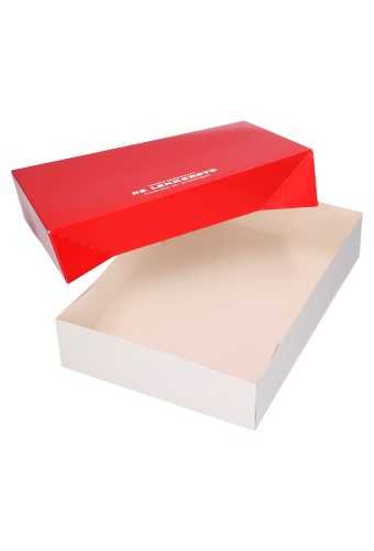 Sintdoos Letterdoos Rood 28x21x6cm 100stuks