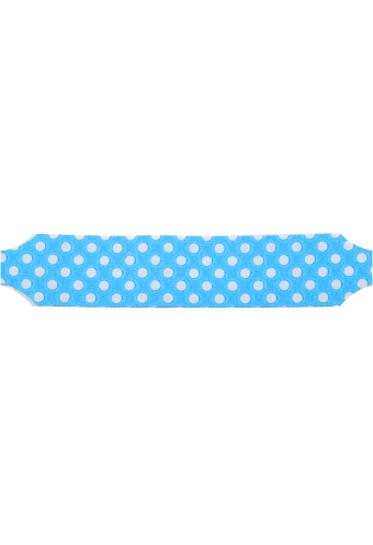 Everyday Trek Strikken Dots Blauw D95mm met een lint van 20mm 30stuks