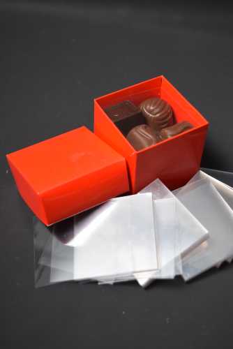 Transparant Inleg Vellen Voor Kubusdoosjes 8.5x8.5cm 200stuks