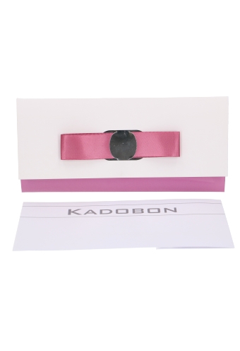 Kadobon + Envelop & Lint Glamour Fuchsia 21x10cm 10stuks