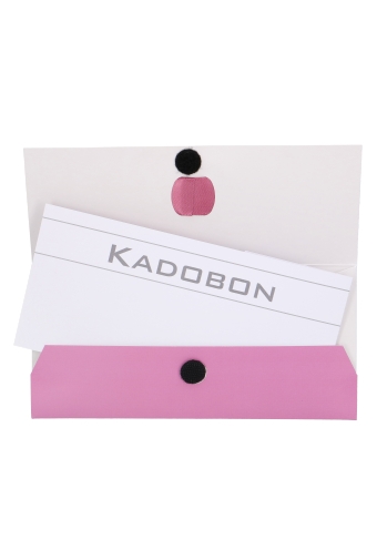 Kadobon + Envelop & Lint Glamour Fuchsia 21x10cm 10stuks