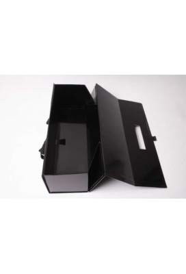 Luxe Magneetdozen Wijnfles 1200 gram Wit Mat 10x10x34cm 1 stuks