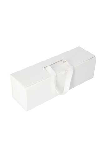 Luxe Magneetdozen Wijnfles 1200 gram Wit Mat 10x10x34cm 1 stuks
