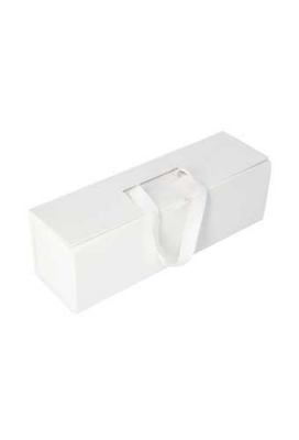 Luxe Magneetdozen Wijnfles 1200 gram Wit Mat 10x10x34cm 1 stuks
