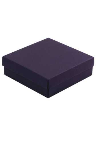 Geschenkdoos 12.5x12.5x4cm Bert Mat Aubergine 50stuks