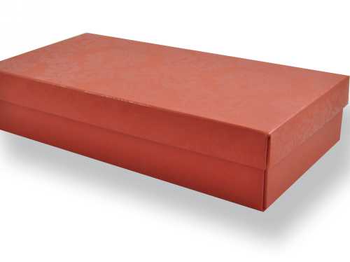 Geschenkdoos 10.7x21.7x4.5cm Ivo Baroc Rood 50stuks