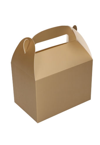 Draagdoosjes Danau Goud 17.3x11.4x12.3cm 25stuks