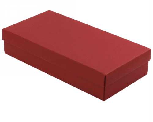 Geschenkdoos 10.7x21.7x4.5cm Ivo Mat Rood 50stuks