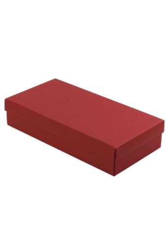 Geschenkdoos 10.7x21.7x4.5cm Ivo Mat Rood 50stuks