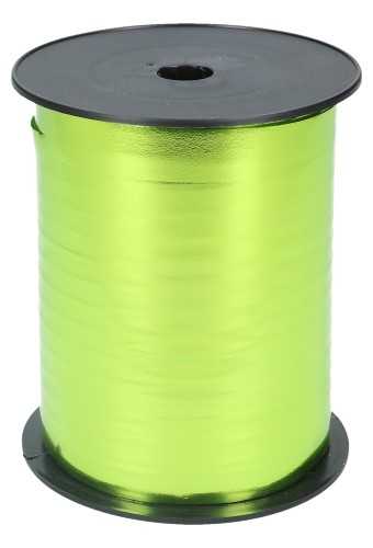 Krullint Metallic Reflex Appelgroen 10mm x 250 meter