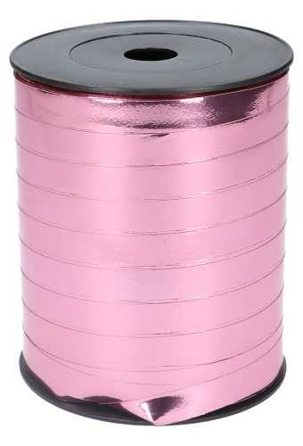 Krullint Metallic Reflex Roze 10mm x 250 meter