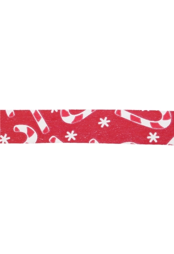 Kerst Krullint Christmas Candy Red 10mm x 250 meter