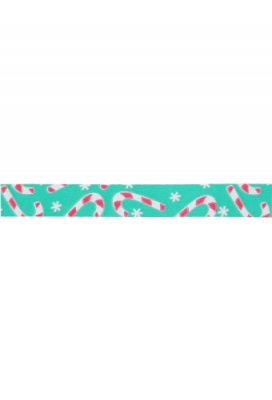 Kerst Krullint Christmas Candy Green 10mm x 250 meter  OP IS OP