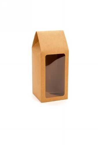 Cadeaudoosjes Kura Kraft Met Venster 8.9x8.9x21.6cm 25stuks