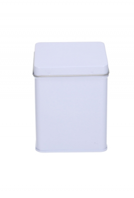 Blikken Blanco Wit medium 100gram 7.5x7.5x9.5cm 12stuks